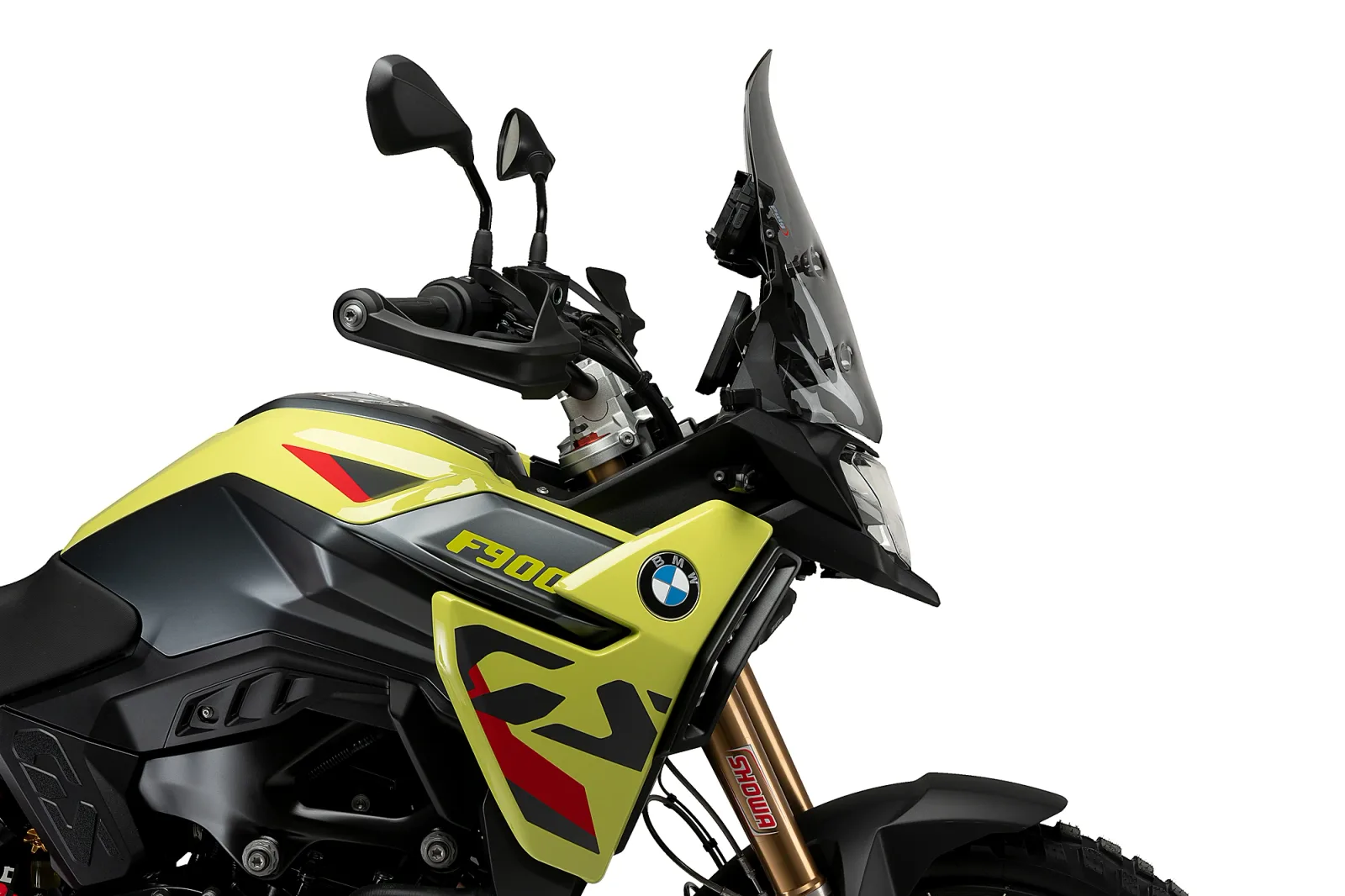 Puig Слюда Touring за BMW F 900 GS (2024–2026) – Опушена