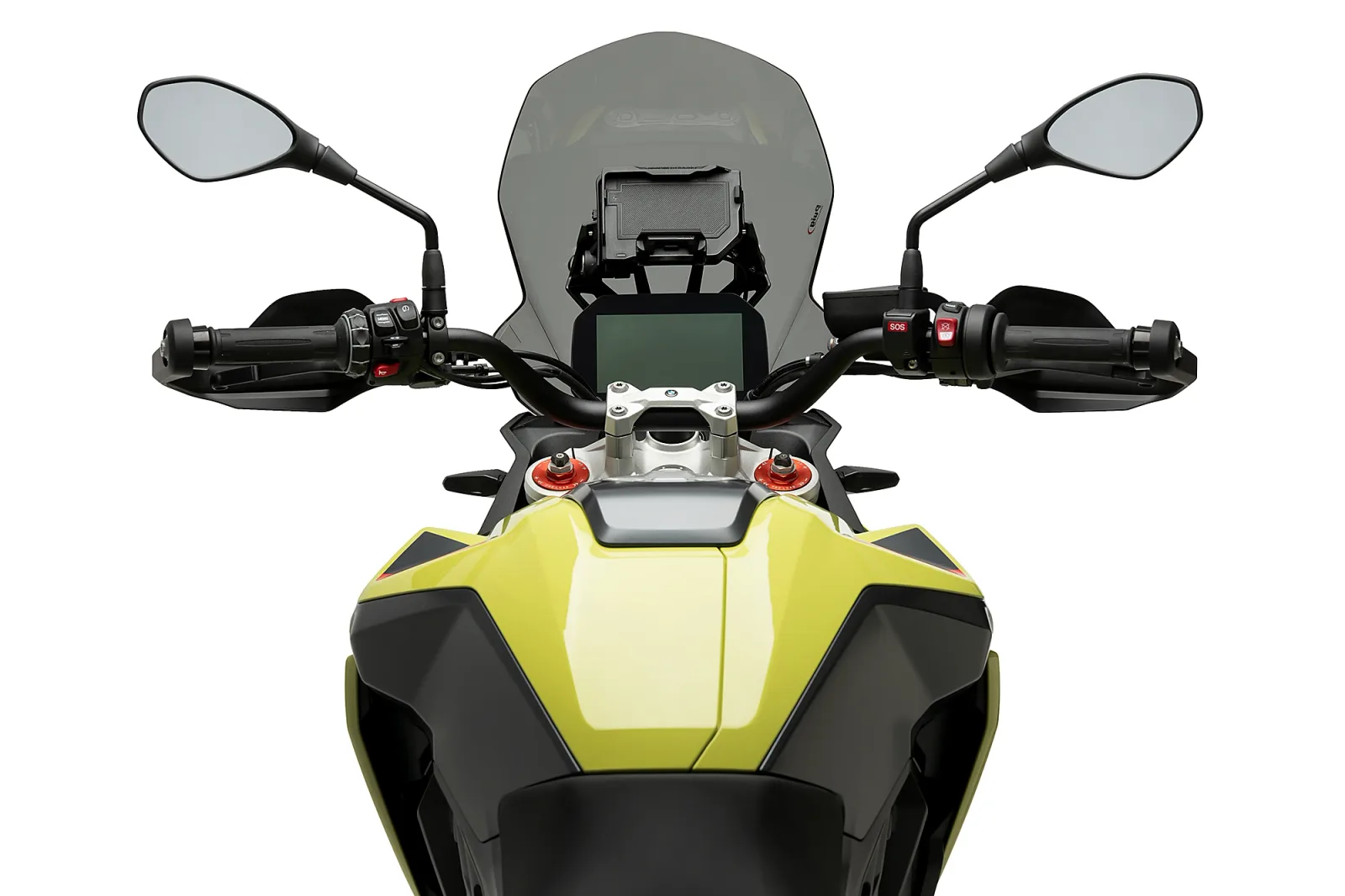 Puig Слюда Touring за BMW F 900 GS (2024–2026) – Опушена