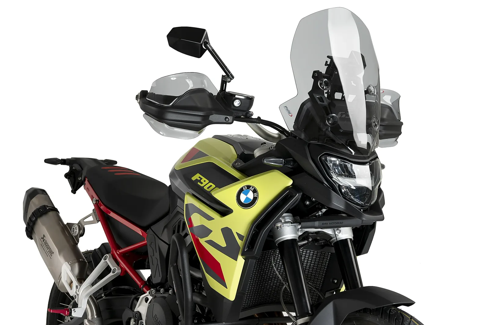 Puig Слюда Touring за BMW F 900 GS (2024–2026) – Опушена