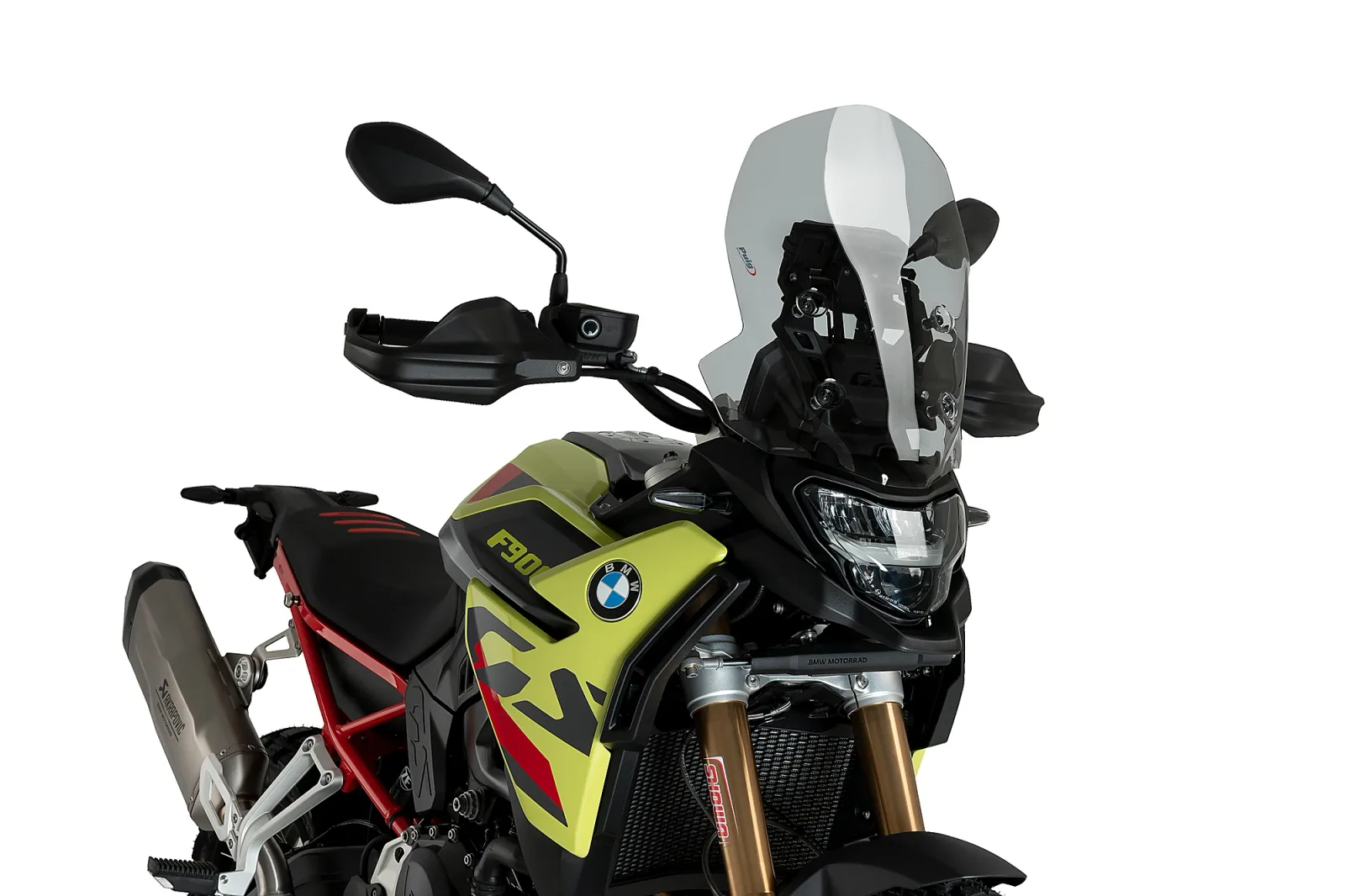 Puig Слюда Touring за BMW F 900 GS (2024–2026) – Опушена