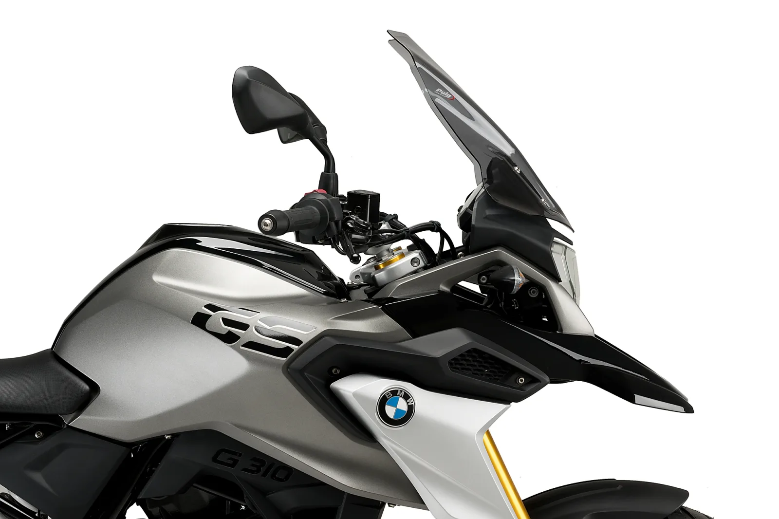 Puig Слюда Touring за BMW G 310 GS (2017–2026) – Опушена