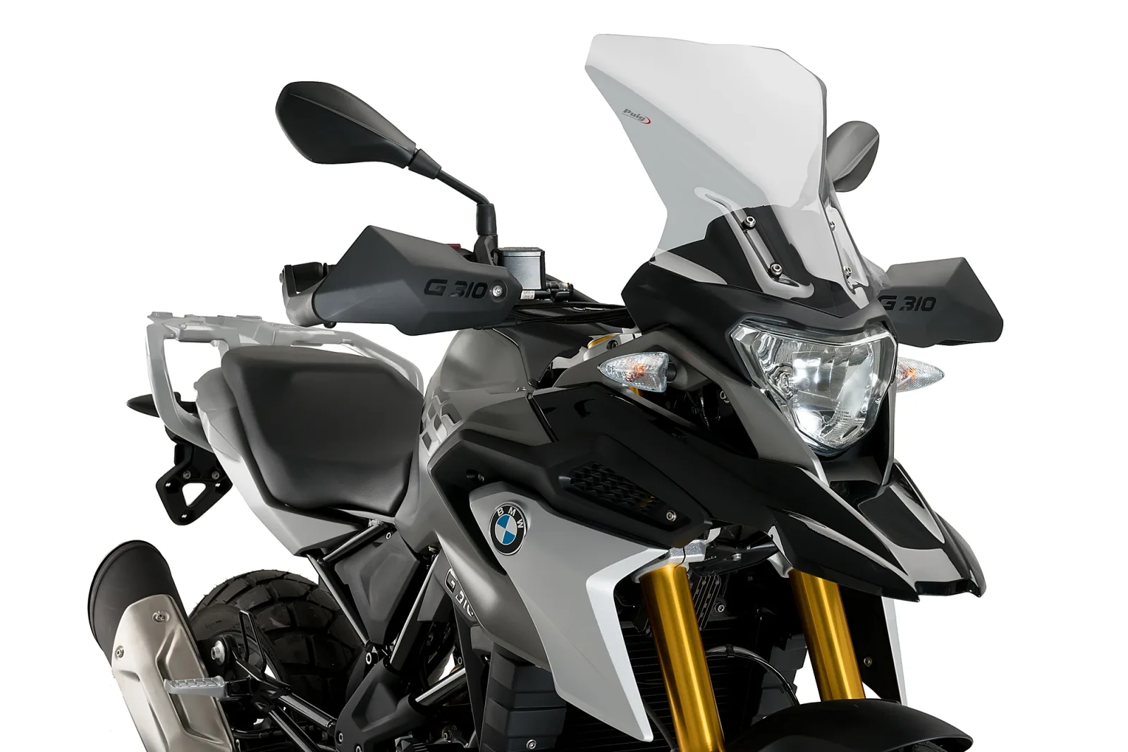 Puig Слюда Touring за BMW G 310 GS (2017–2026) – Опушена