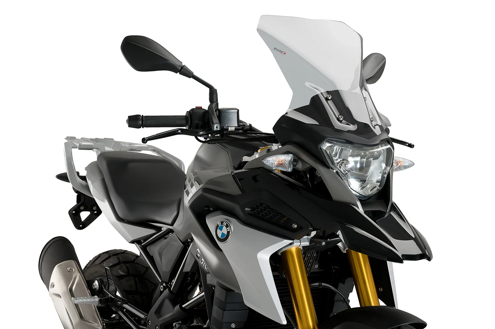 Puig Слюда Touring за BMW G 310 GS (2017–2026) – Опушена