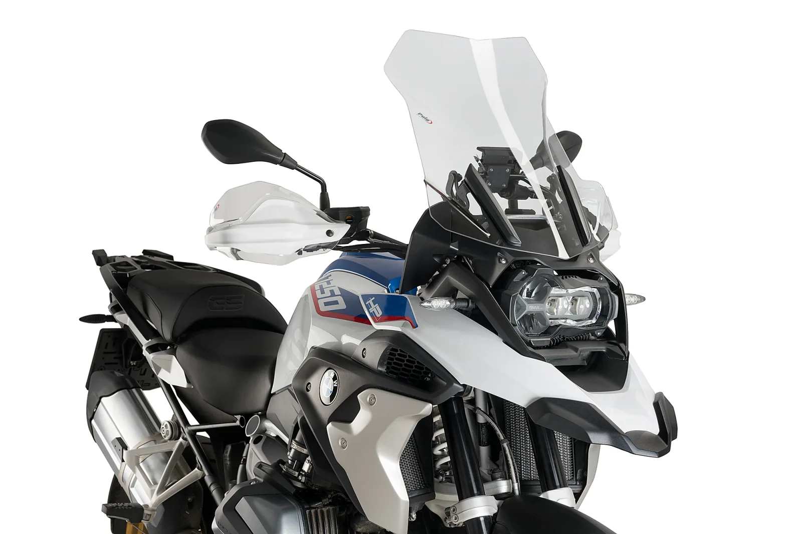 Puig Слюда Touring за BMW R 1200 GS (2013–2018), R 1250 GS (2018–2024), R 1250 GS Adventure (2018–2024) – Прозрачна