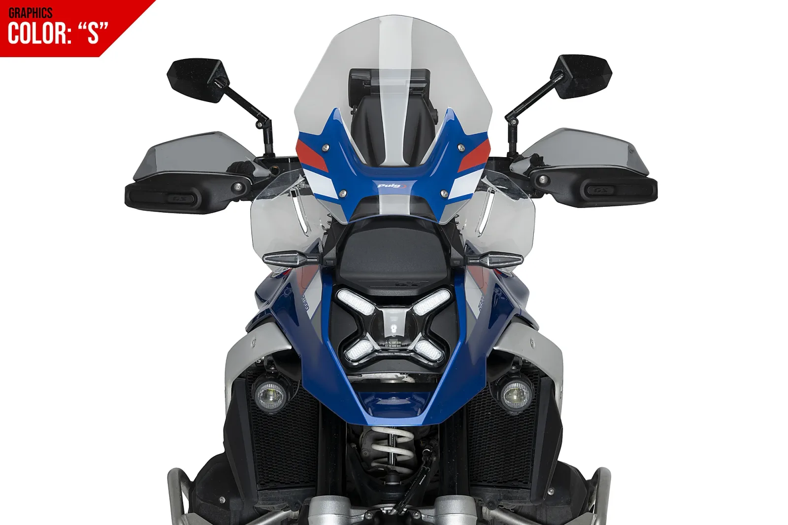 Puig Слюда Touring за BMW R 1300 GS (2023–2026) – S