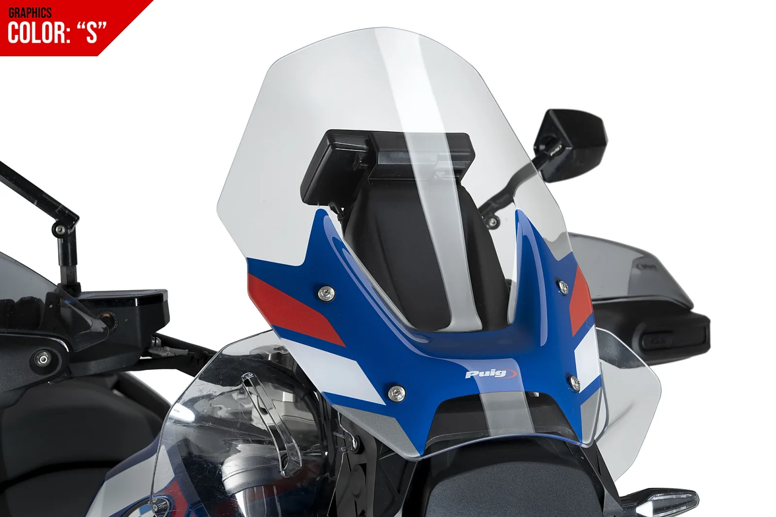 Puig Слюда Touring за BMW R 1300 GS (2023–2026) – S