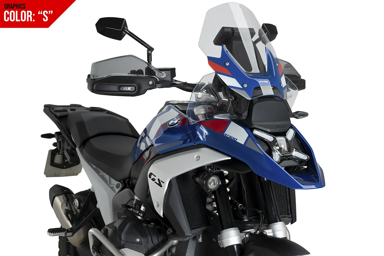 Puig Слюда Touring за BMW R 1300 GS (2023–2026) – S