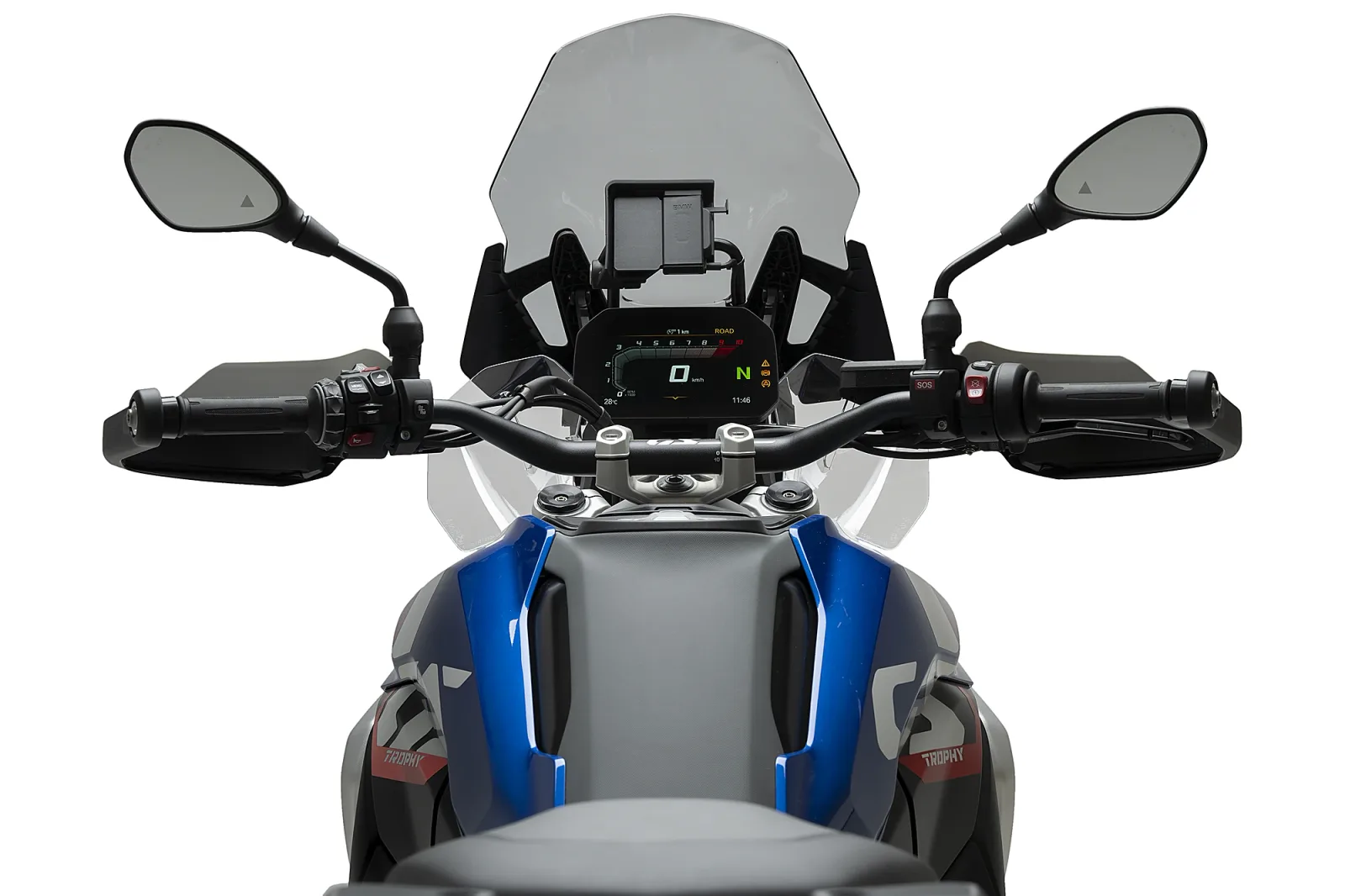 Puig Слюда Touring за BMW R 1300 GS (2023–2026) – Опушена