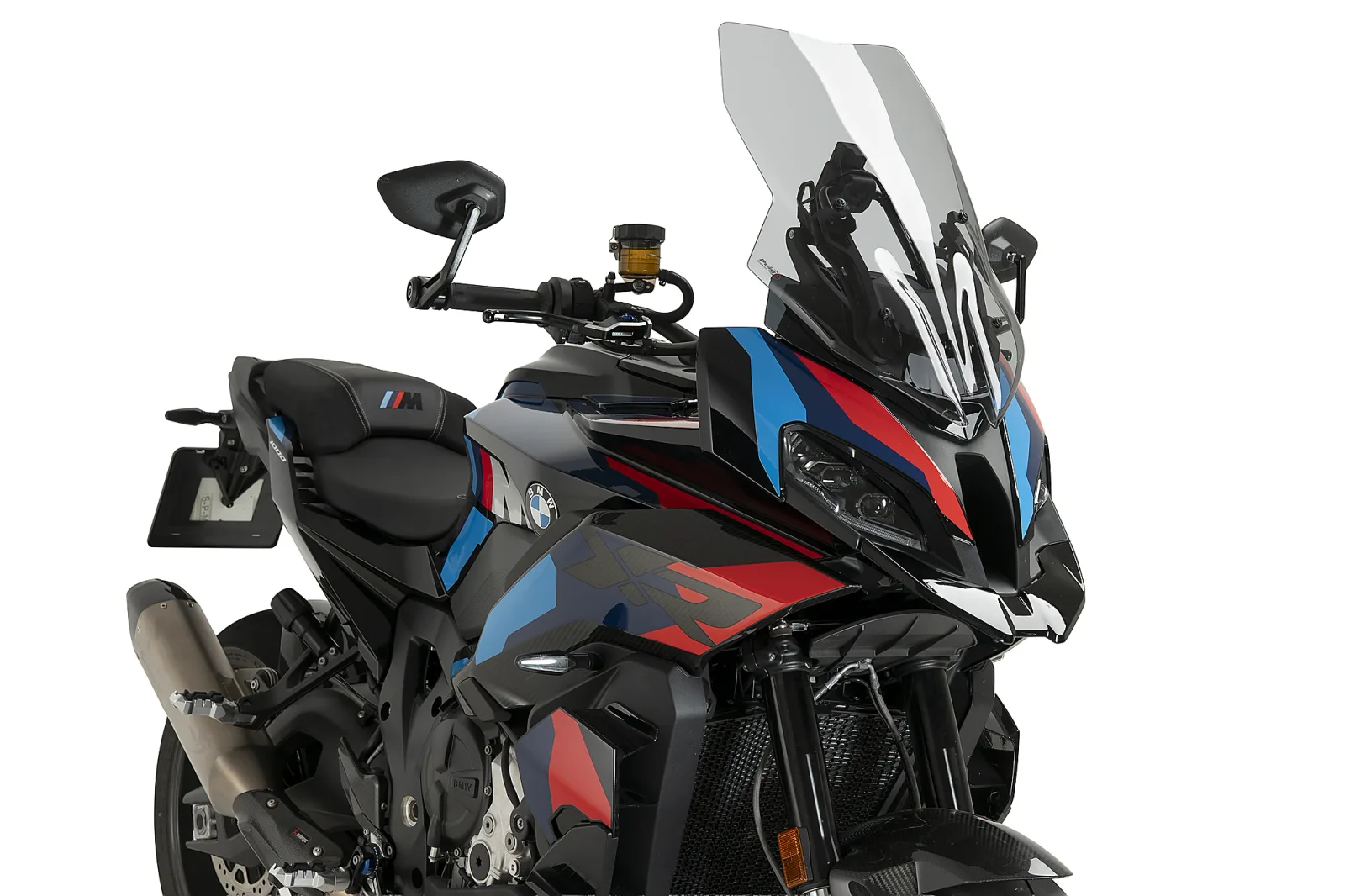 Puig Слюда Touring за BMW S 1000 XR (2020–2026), M 1000 XR (2024–2026) – Опушена