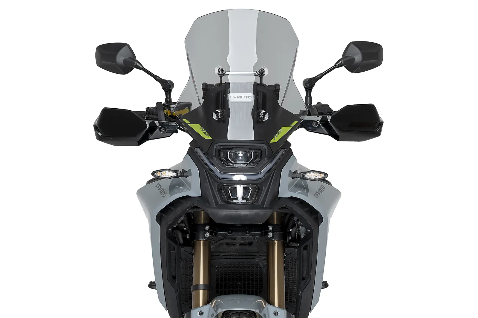 Puig Слюда Touring за CF Moto 450 MT (2023–2026) – Опушена