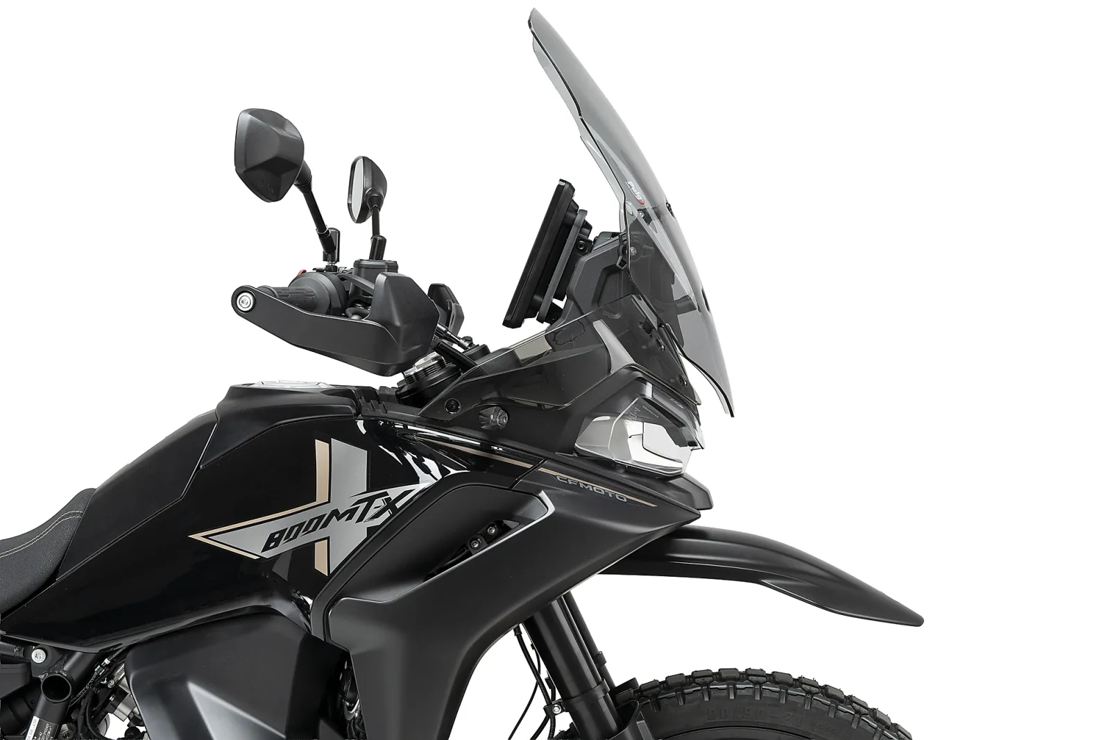 Puig Слюда Touring за CF Moto 700 MT (2025–2026), 800 MT-X (2025–2026) – Опушена