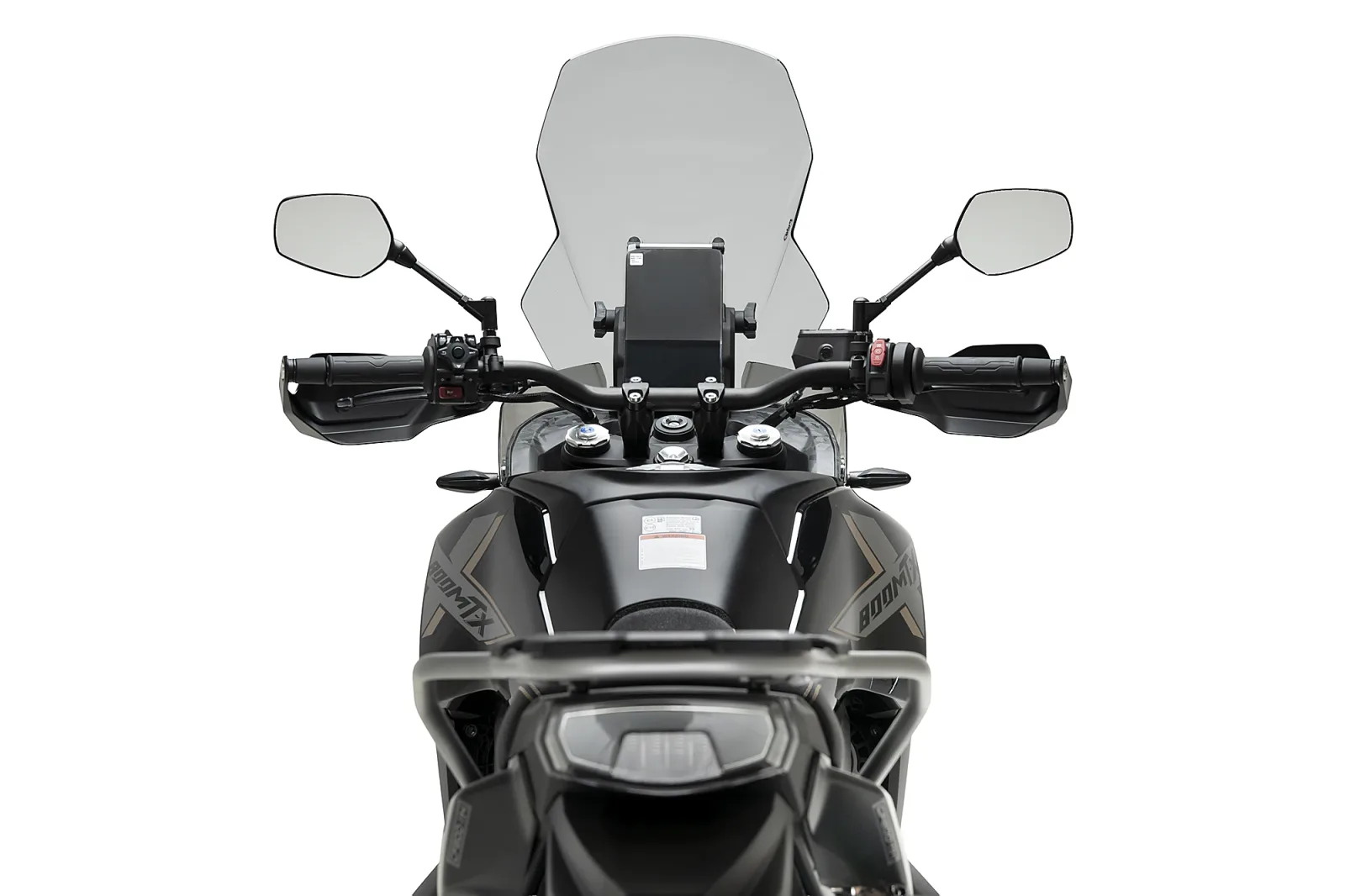 Puig Слюда Touring за CF Moto 700 MT (2025–2026), 800 MT-X (2025–2026) – Опушена