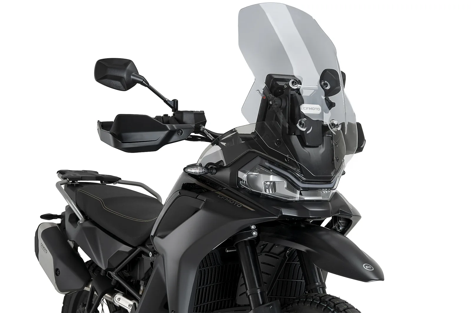 Puig Слюда Touring за CF Moto 700 MT (2025–2026), 800 MT-X (2025–2026) – Опушена