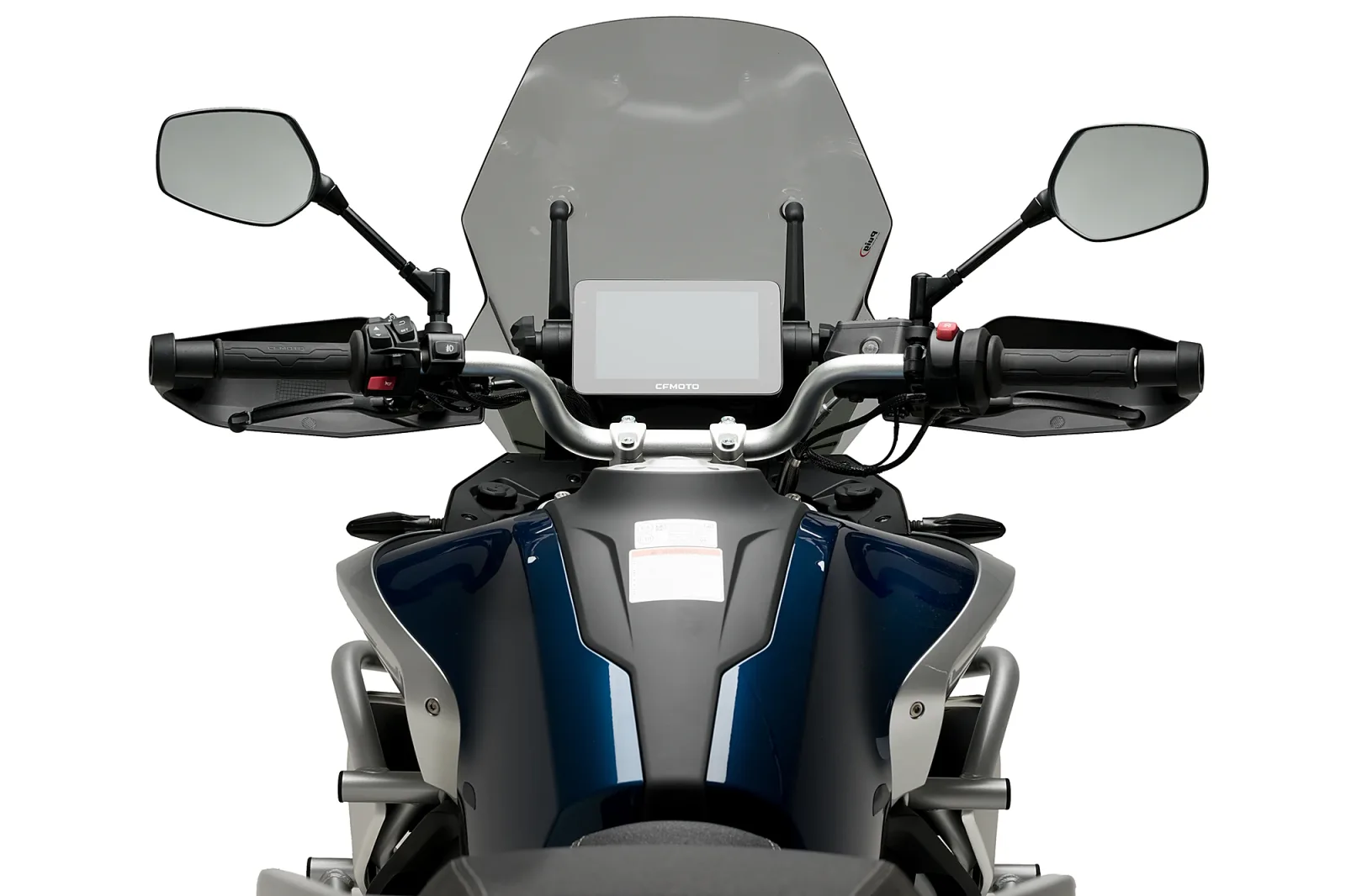 Puig Слюда Touring за CF Moto 800 MT Sport (2022–2026) – Опушена