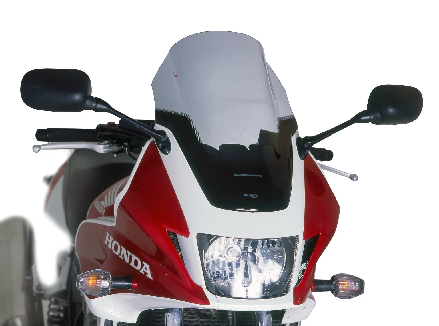 Puig Слюда Touring за Honda CB 1300 (2005–2013) – Опушена