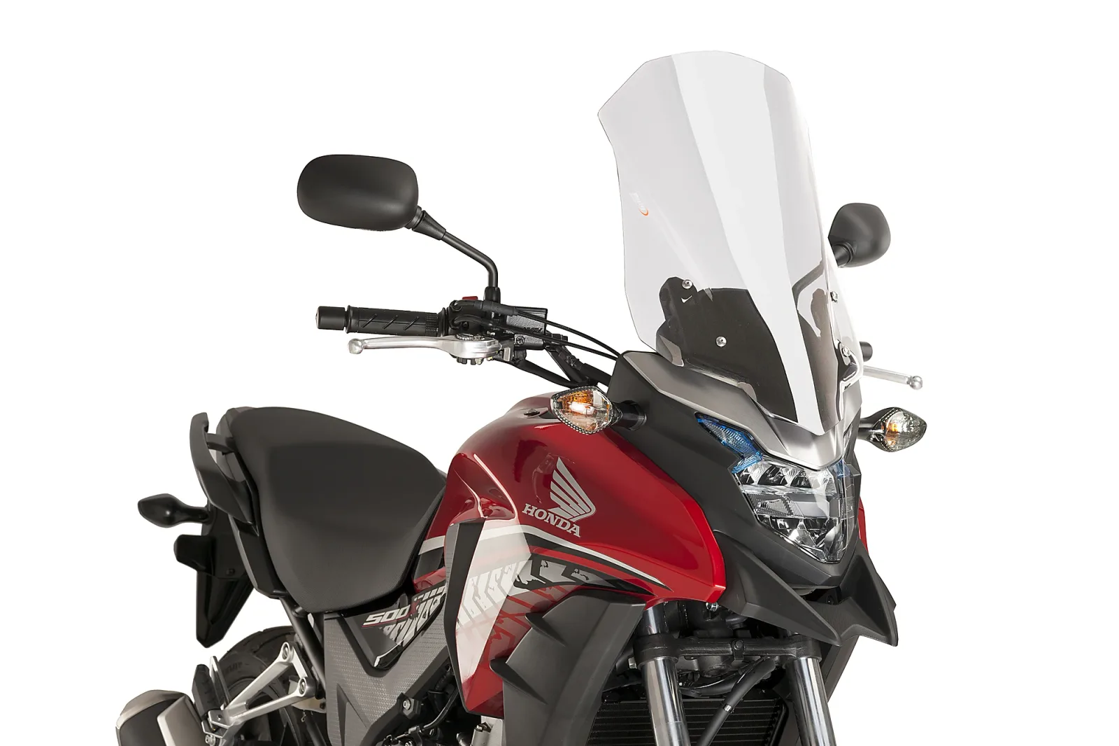 Puig Слюда Touring за Honda CB 500X (2016–2026) – Прозрачна