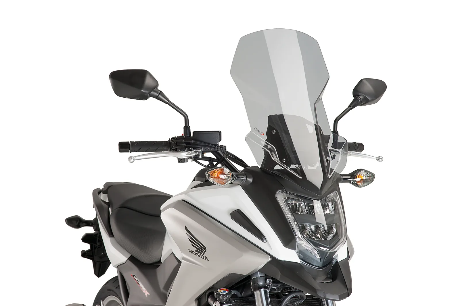 Puig Слюда Touring за Honda NC 750X (2016–2020) – Опушена