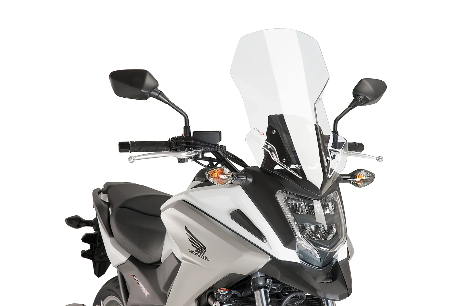 Puig Слюда Touring за Honda NC 750X (2016–2020) – Прозрачна