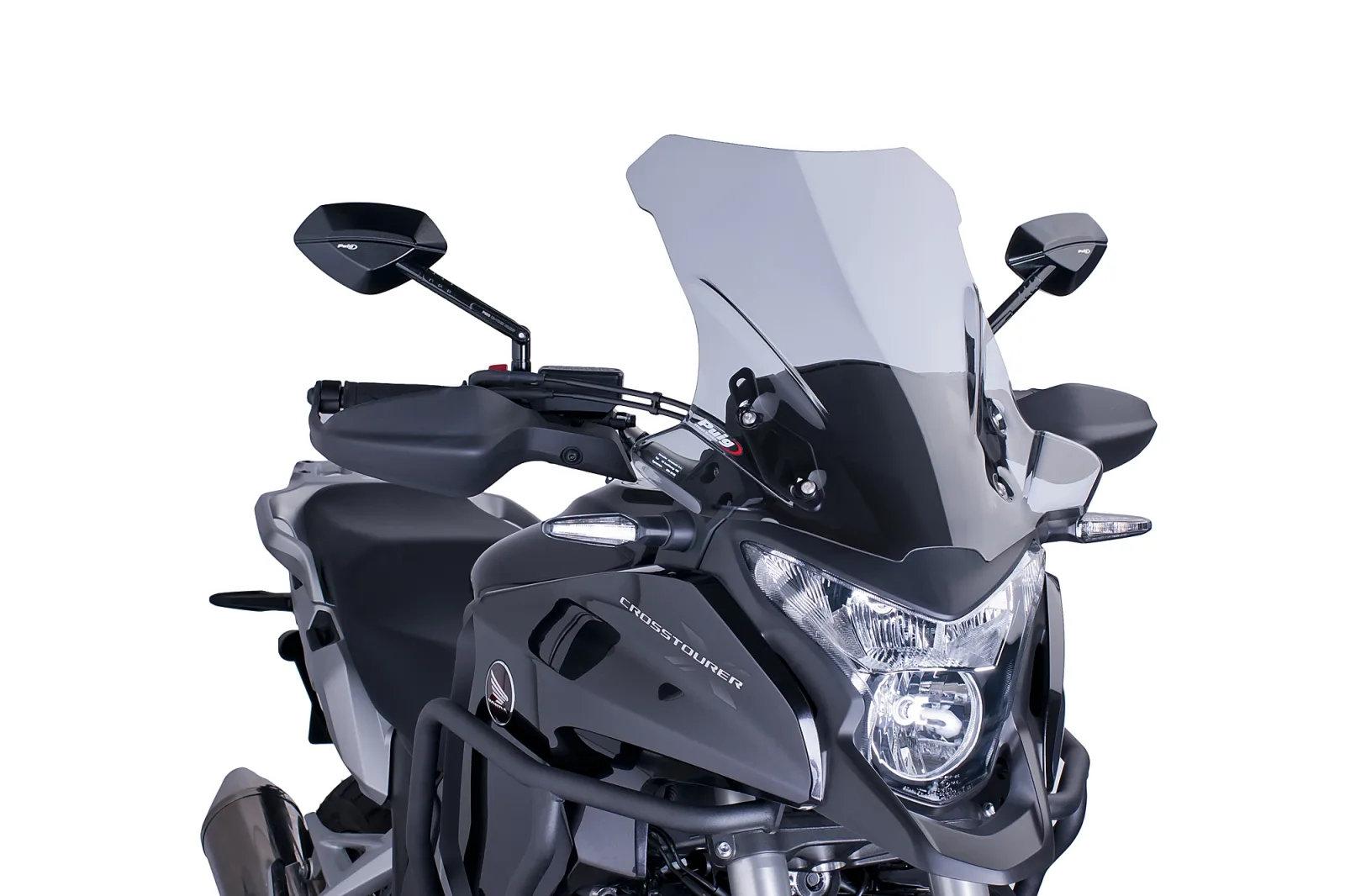 Puig Слюда Touring за Honda VFR 1200X Crosstourer (2012–2015) – Опушена