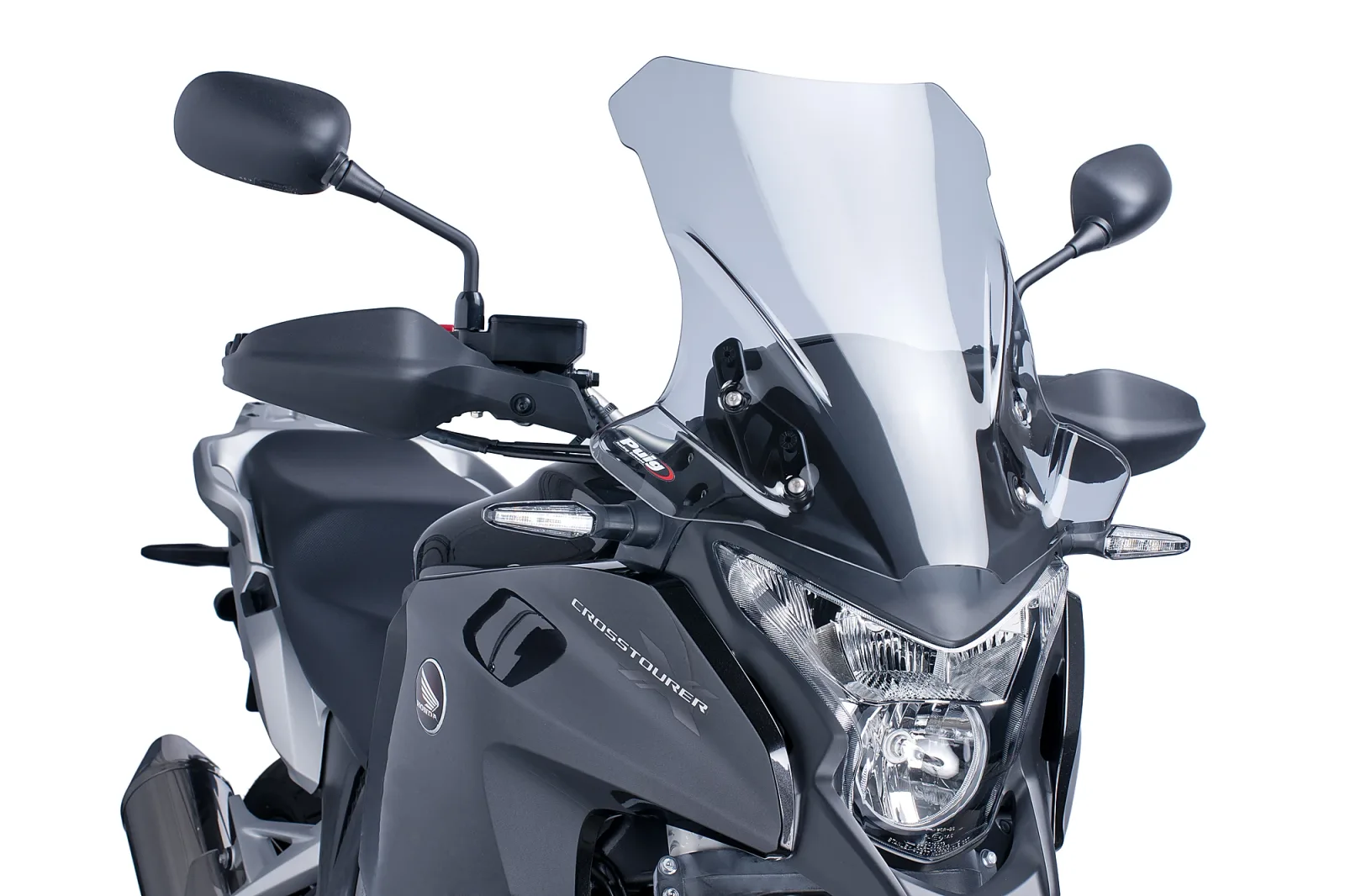 Puig Слюда Touring за Honda VFR 1200X Crosstourer (2012–2015) – Опушена