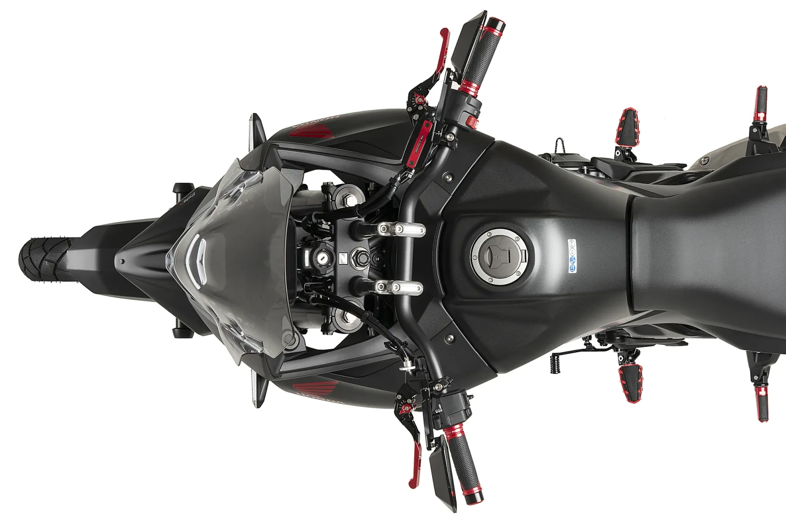 Puig Слюда Touring за Honda XL 750 Transalp (2023–2024) – Опушена