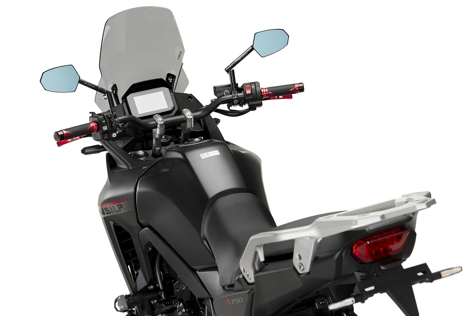 Puig Слюда Touring за Honda XL 750 Transalp (2023–2024) – Опушена