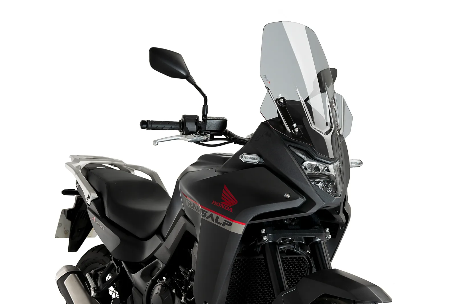 Puig Слюда Touring за Honda XL 750 Transalp (2023–2024) – Опушена