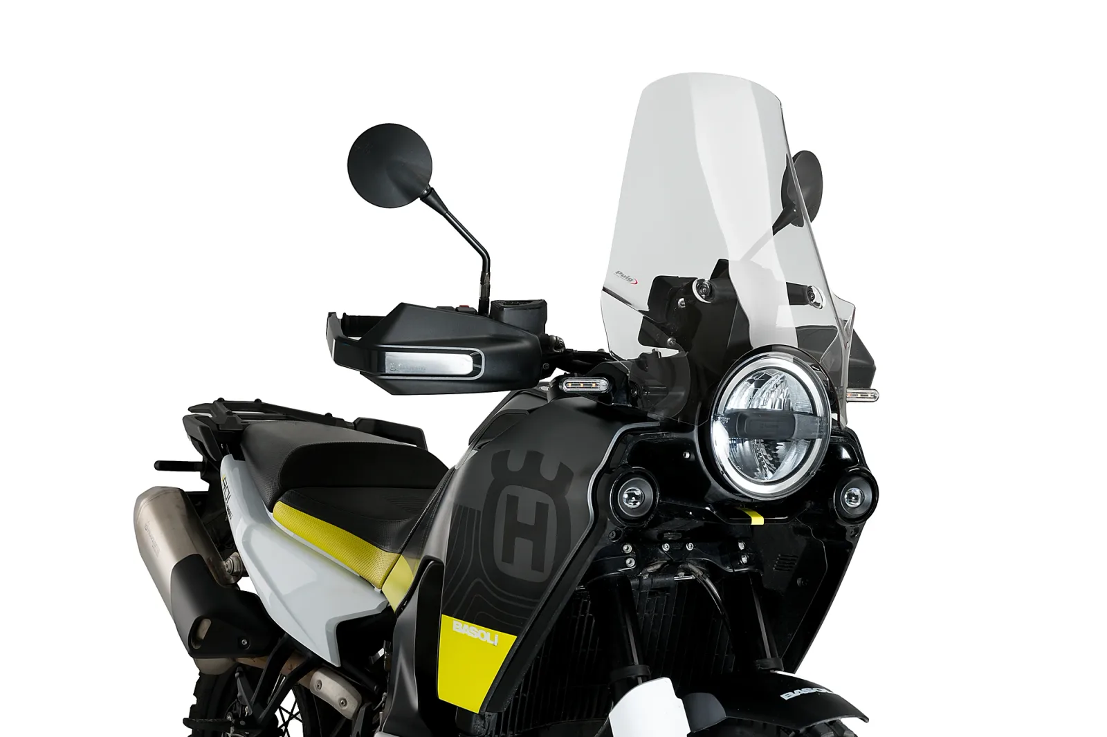 Puig Слюда Touring за Husqvarna Norden 901 (2022–2026) – Прозрачна
