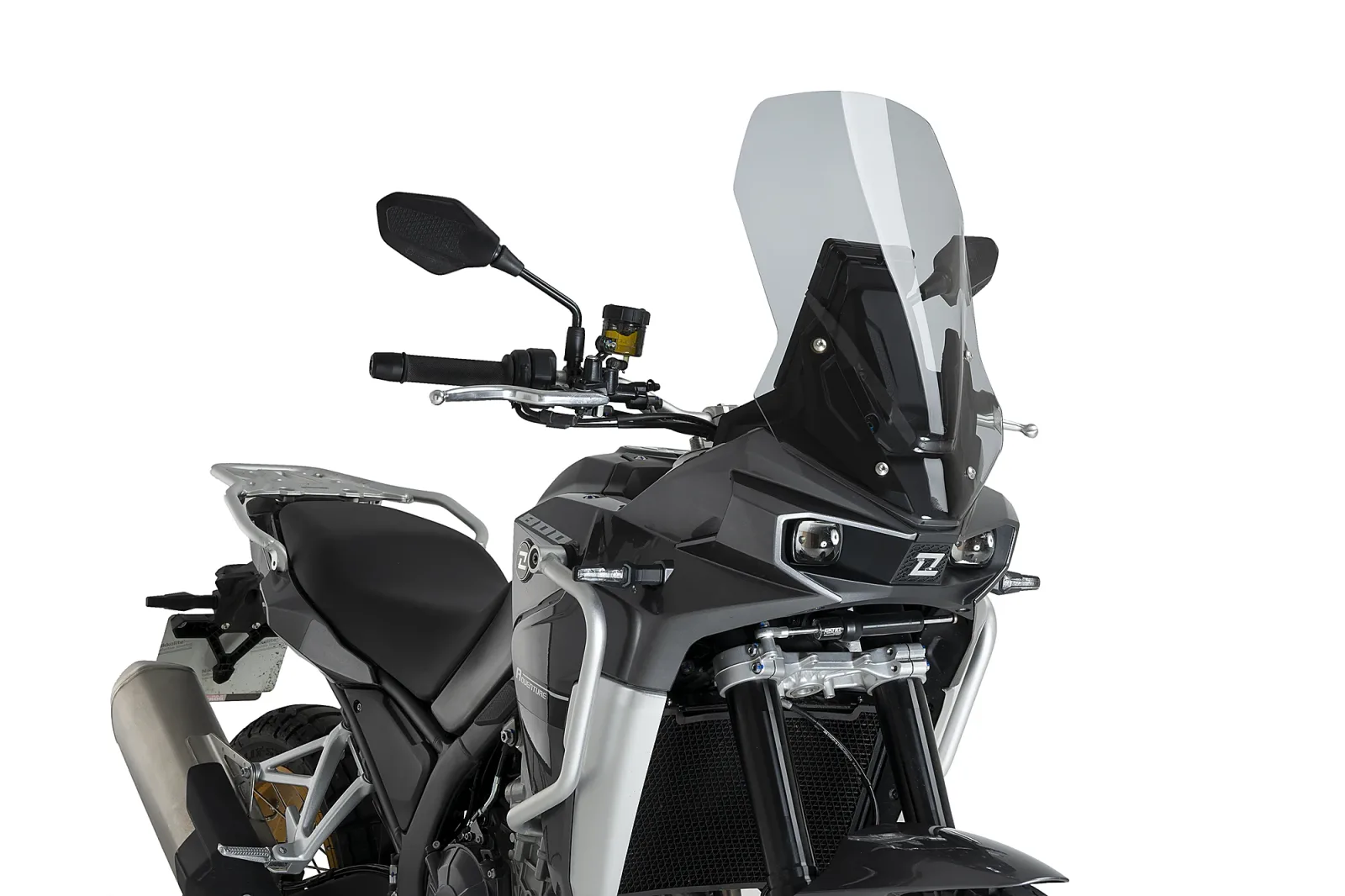 Puig Слюда Touring за Kove 800X Pro (2024–2026), 800X Rally (2025–2026) – Опушена