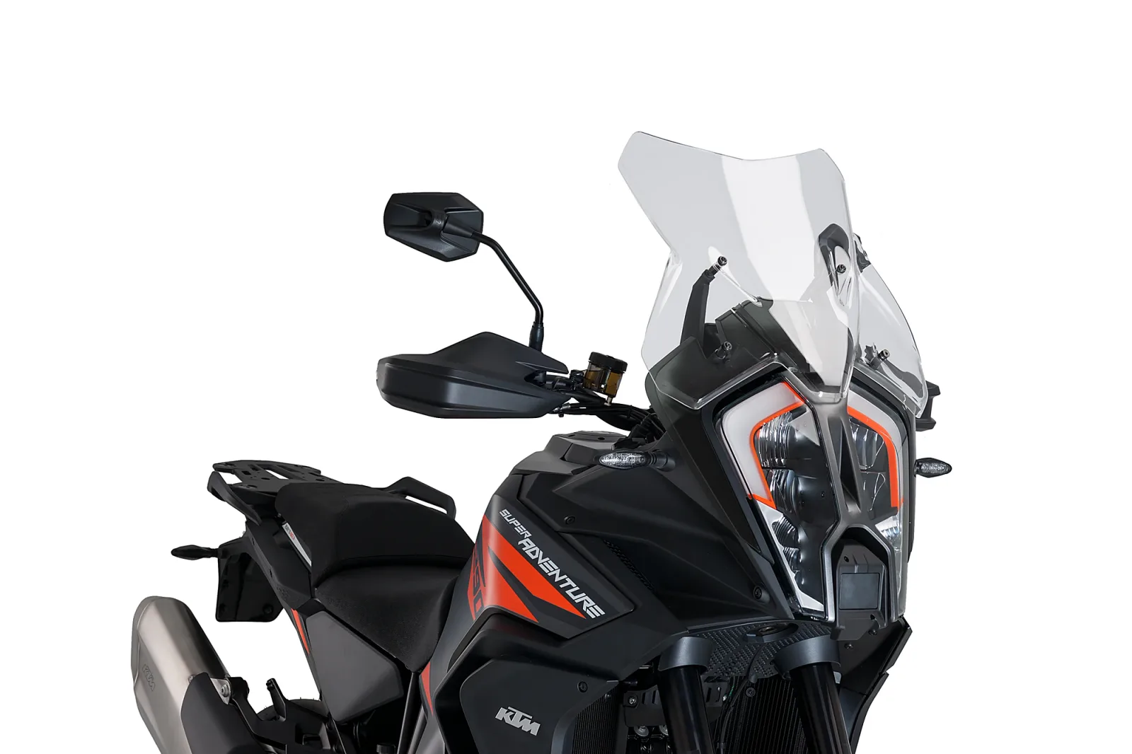 Puig Слюда Touring за KTM 1290 Super Adventure (2021–2025) – Прозрачна