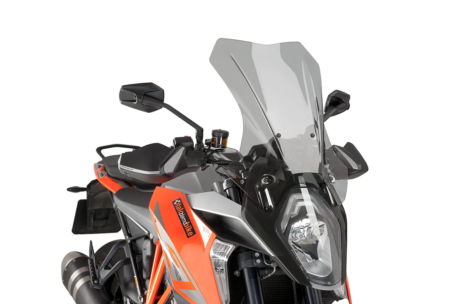Puig Слюда Touring за KTM 1290 Super Duke GT (2016–2018) – Опушена