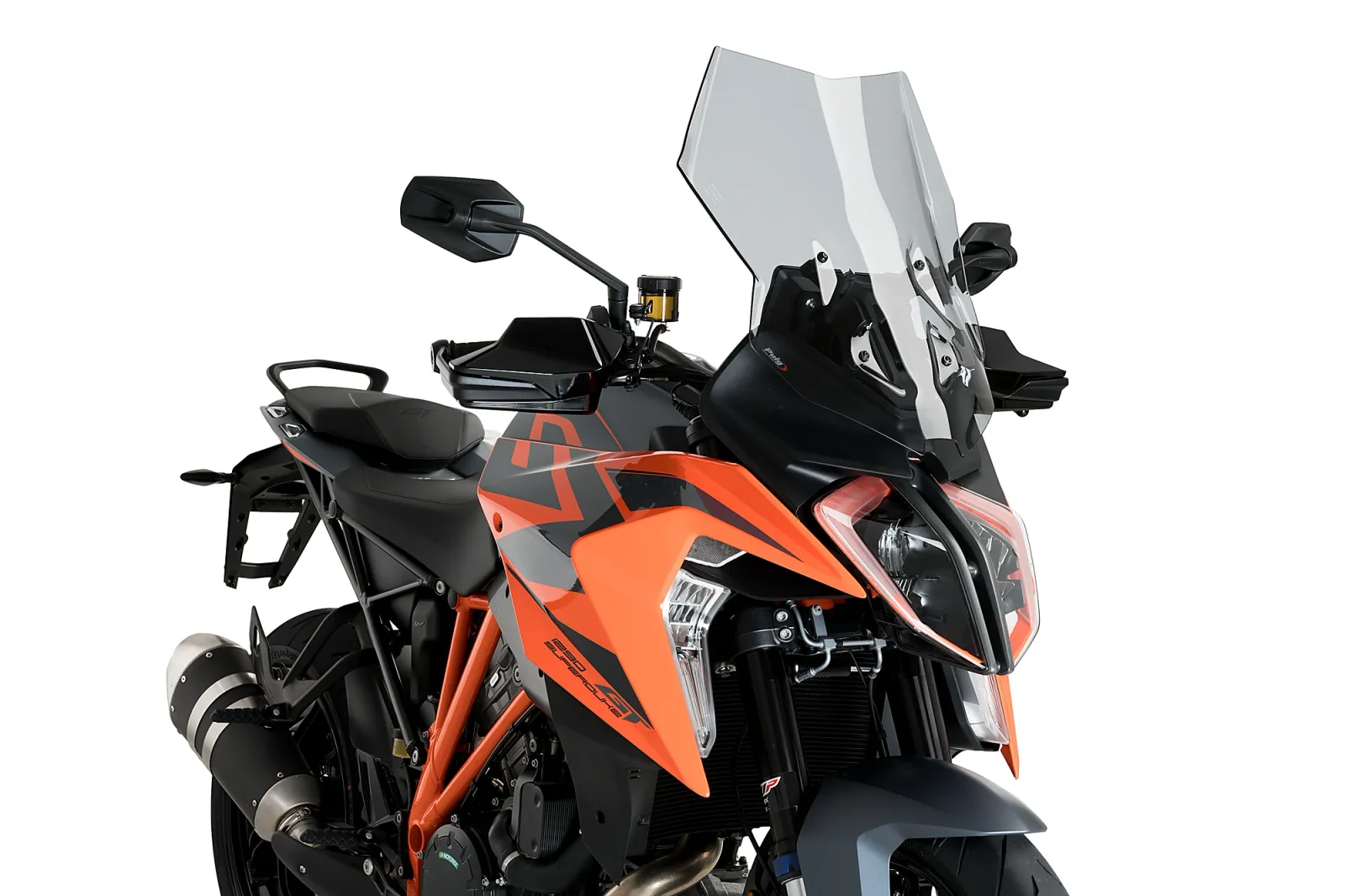 Puig Слюда Touring за KTM 1290 Super Duke GT (2019–2025) – Опушена