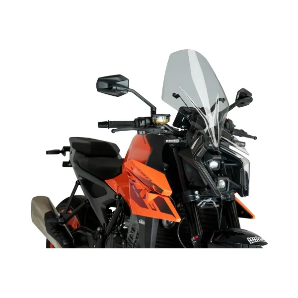 Puig Слюда Touring за KTM 990 Duke (2024–2026), 990 Duke R (2024–2026) – Опушена
