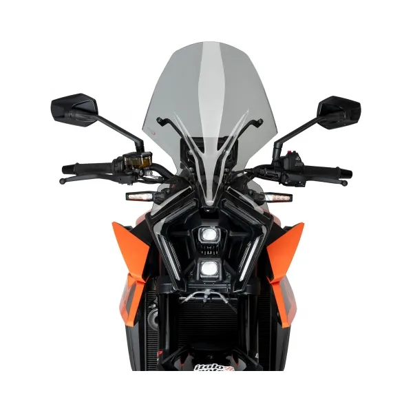 Puig Слюда Touring за KTM 990 Duke (2024–2026), 990 Duke R (2024–2026) – Опушена