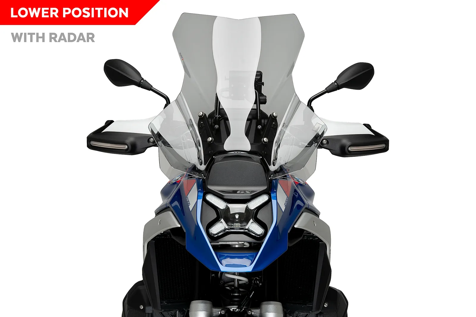 Puig Слюда Touring Plus за BMW R 1300 GS (2023–2026) – Опушена