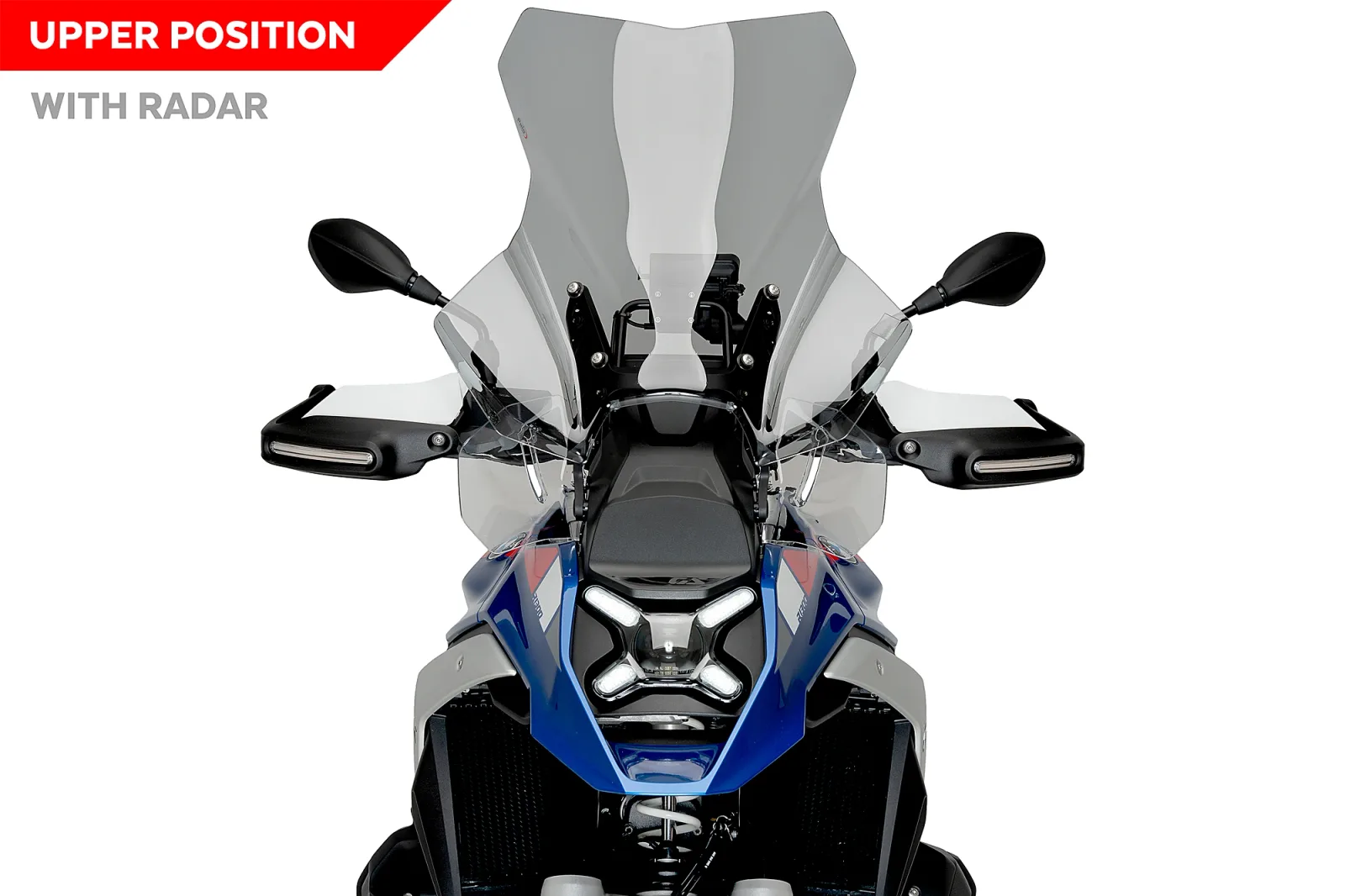 Puig Слюда Touring Plus за BMW R 1300 GS (2023–2026) – Опушена