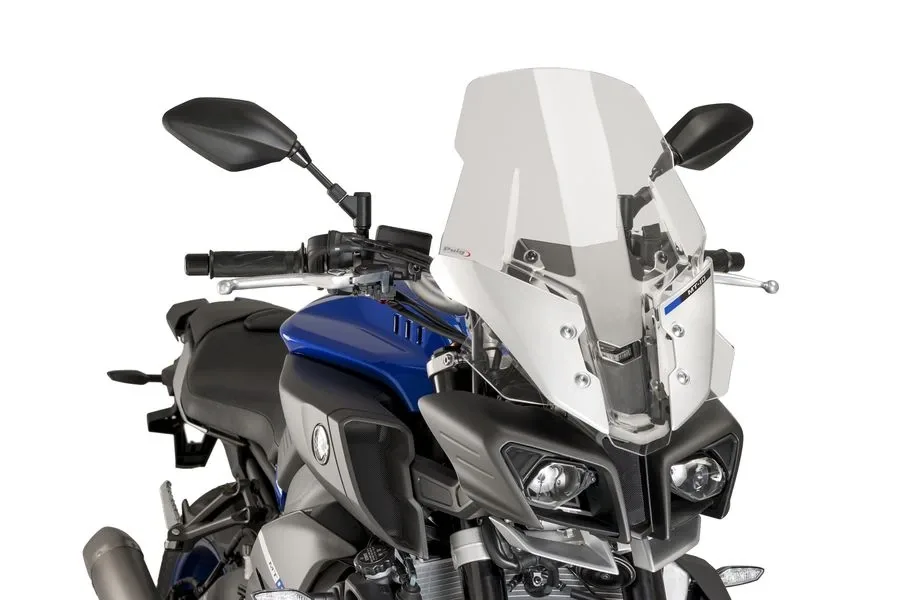 Puig Слюда Touring Plus за Yamaha MT-10 (2016–2021), MT-10 SP (2017–2021) – Прозрачна