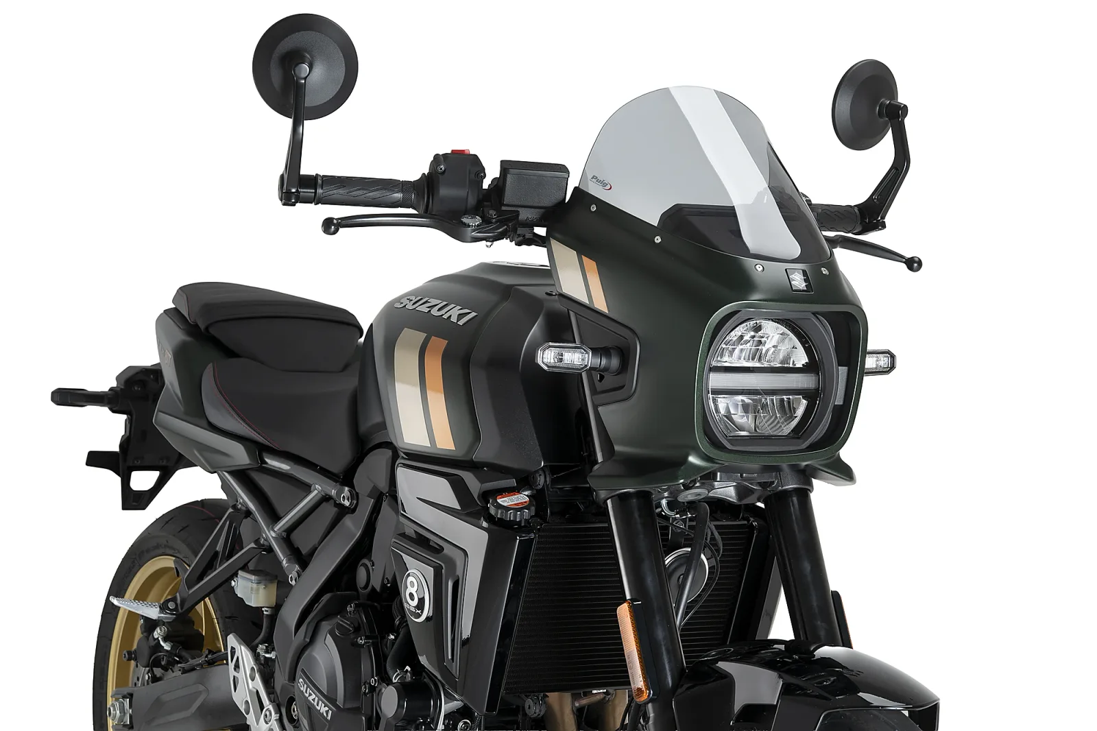 Puig Слюда Touring за Suzuki GSX-8TT (2025–2026) – Опушена