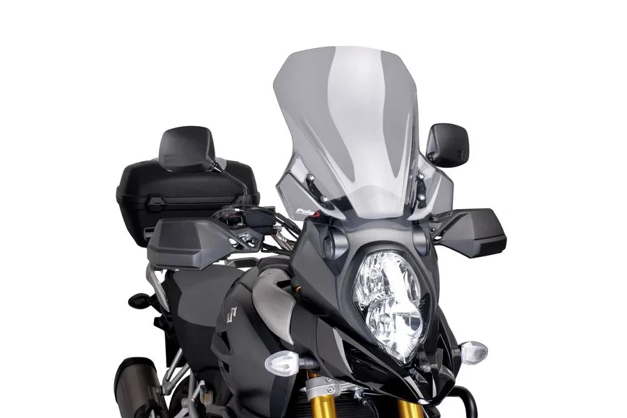 Puig Слюда Touring за Suzuki V-Strom 1000 (2014–2019) – Опушена