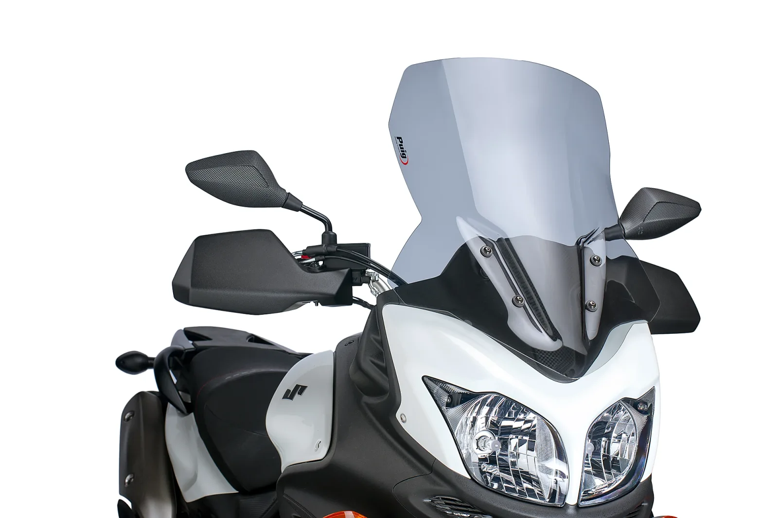 Puig Слюда Touring за Suzuki V-Strom 650 (2012–2016) – Опушена