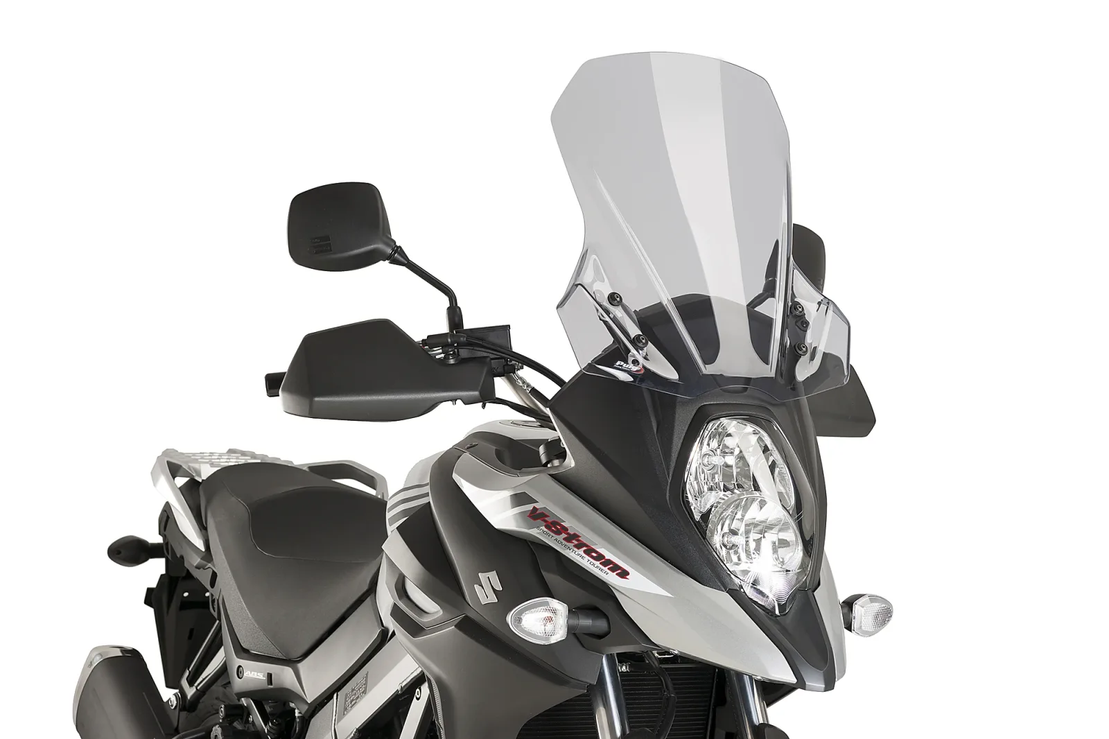 Puig Слюда Touring за Suzuki V-Strom 650 (2017–2026) – Опушена