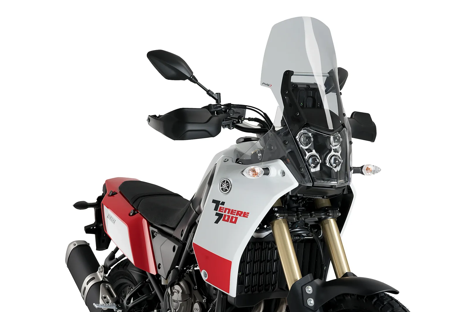 Puig Слюда Touring за Yamaha Tenere 700 (2019–2024) – Опушена