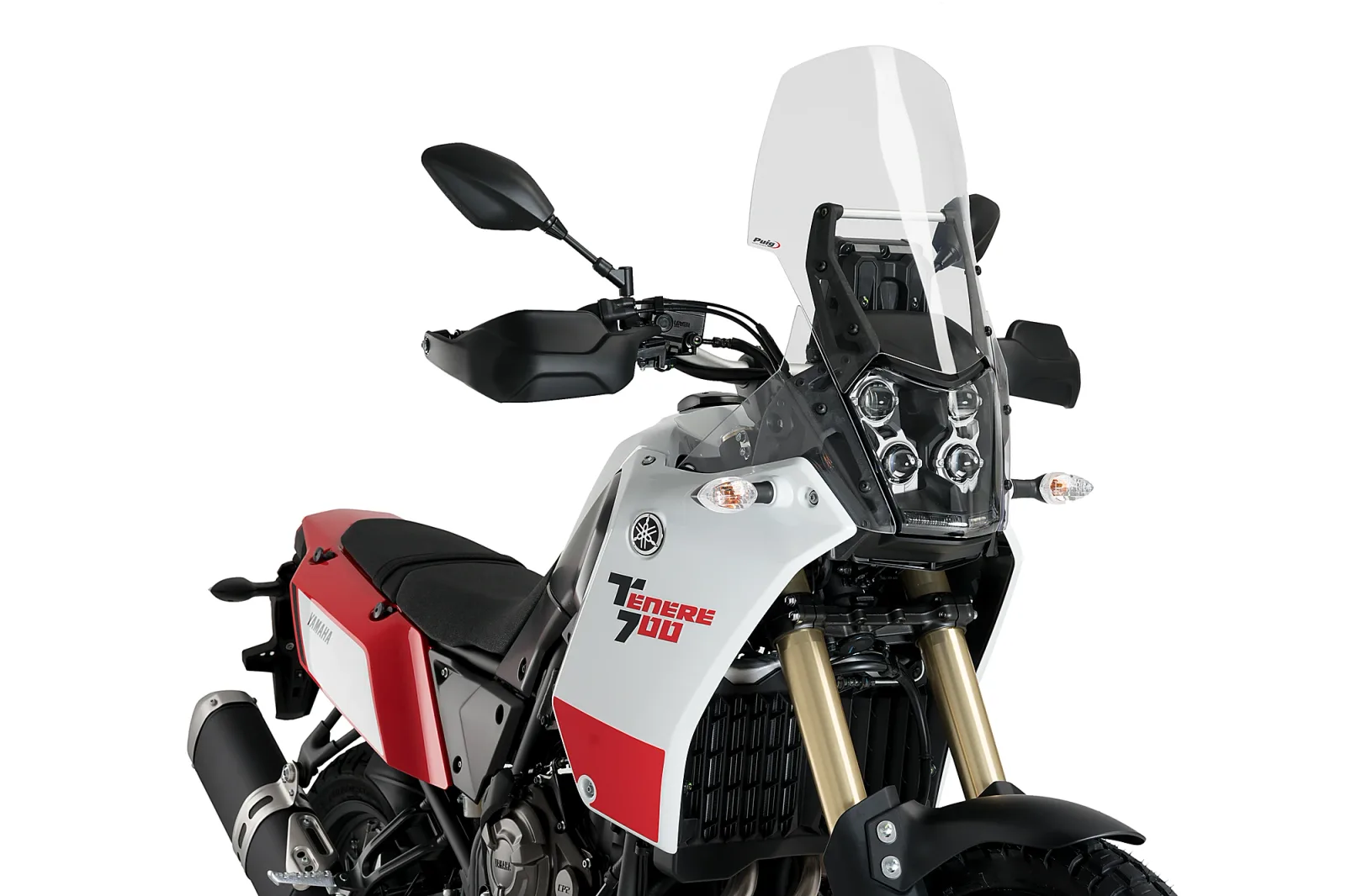 Puig Слюда Touring за Yamaha Tenere 700 (2019–2024) – Прозрачна