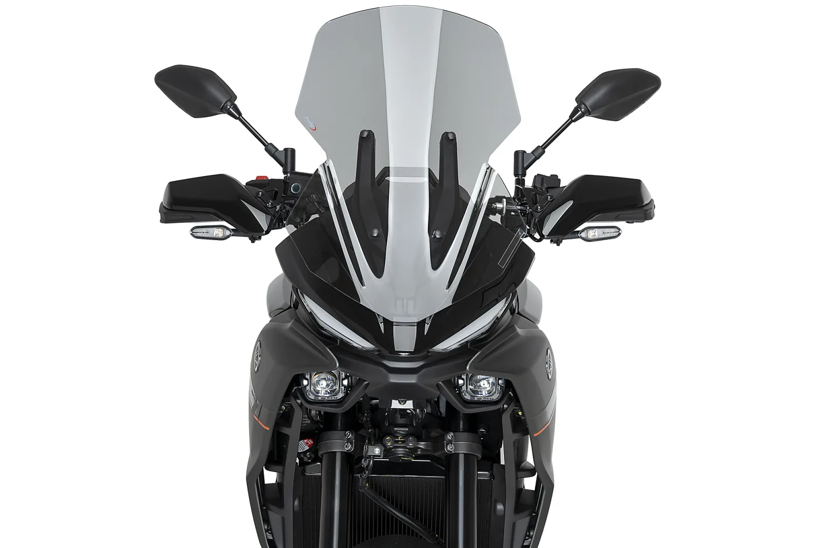 Puig Слюда Touring за Yamaha Tracer 7 (2025–2026), Tracer 7 GT (2025–2026) – Опушена