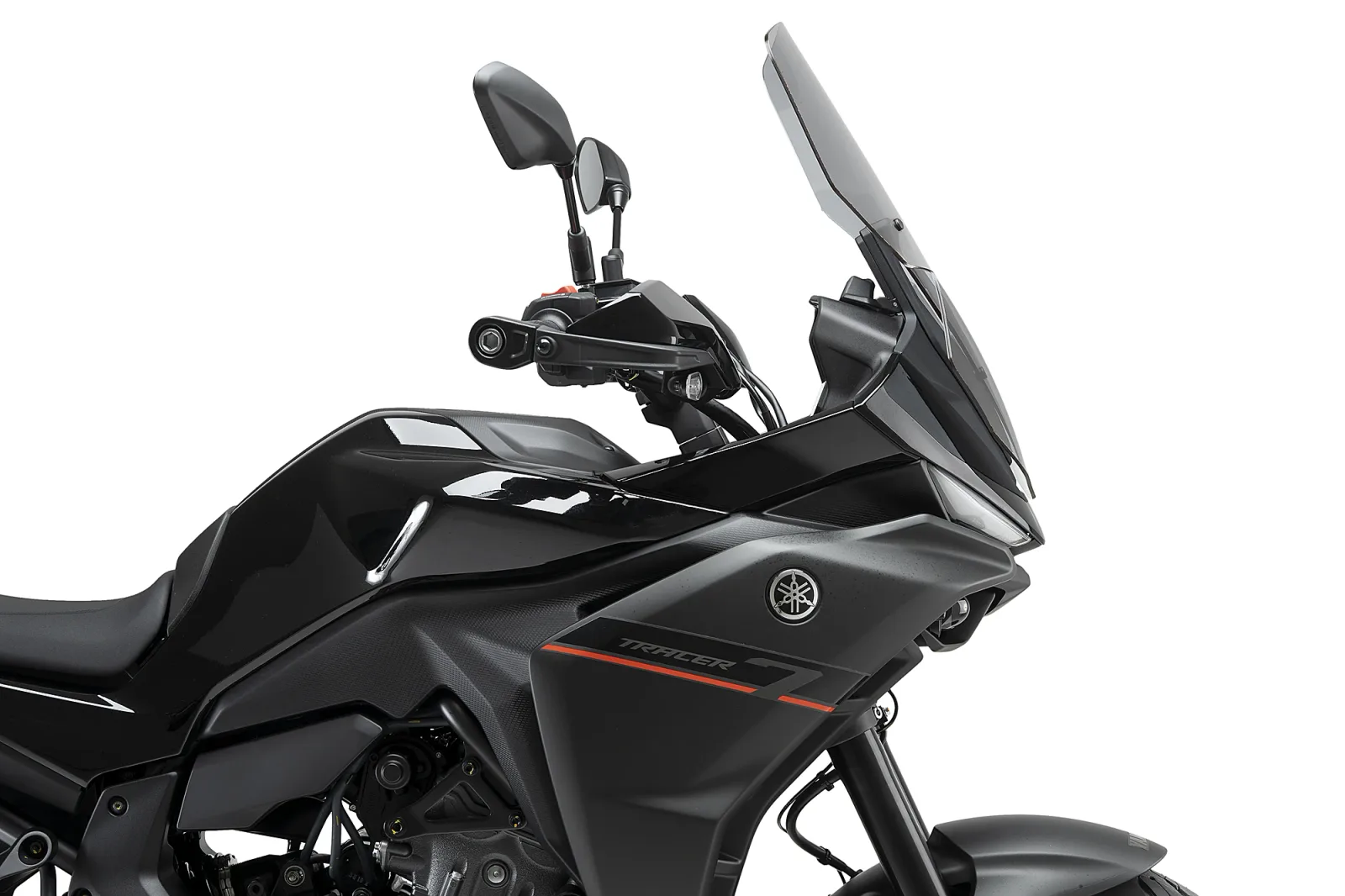 Puig Слюда Touring за Yamaha Tracer 7 (2025–2026), Tracer 7 GT (2025–2026) – Опушена