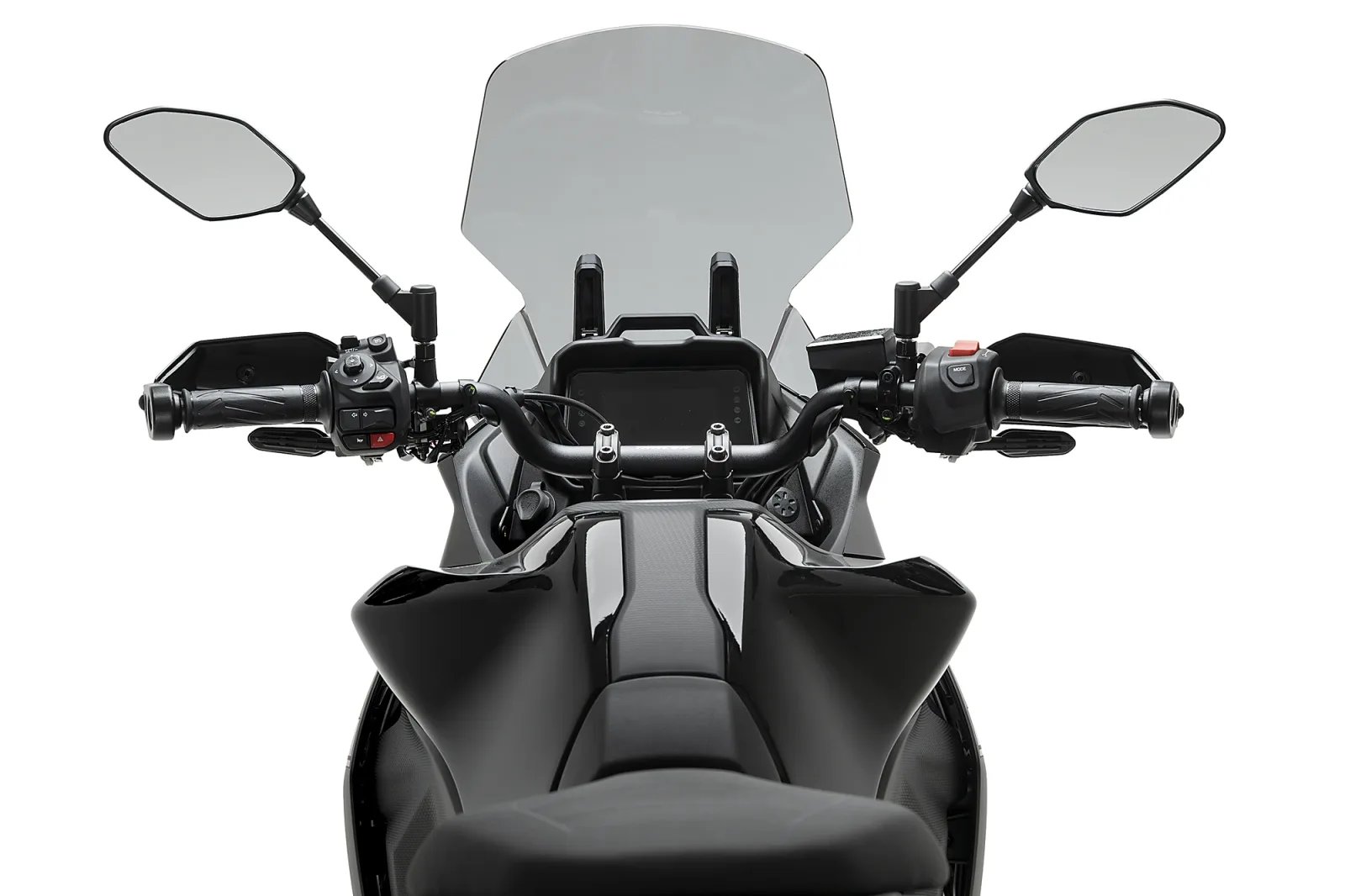 Puig Слюда Touring за Yamaha Tracer 7 (2025–2026), Tracer 7 GT (2025–2026) – Опушена