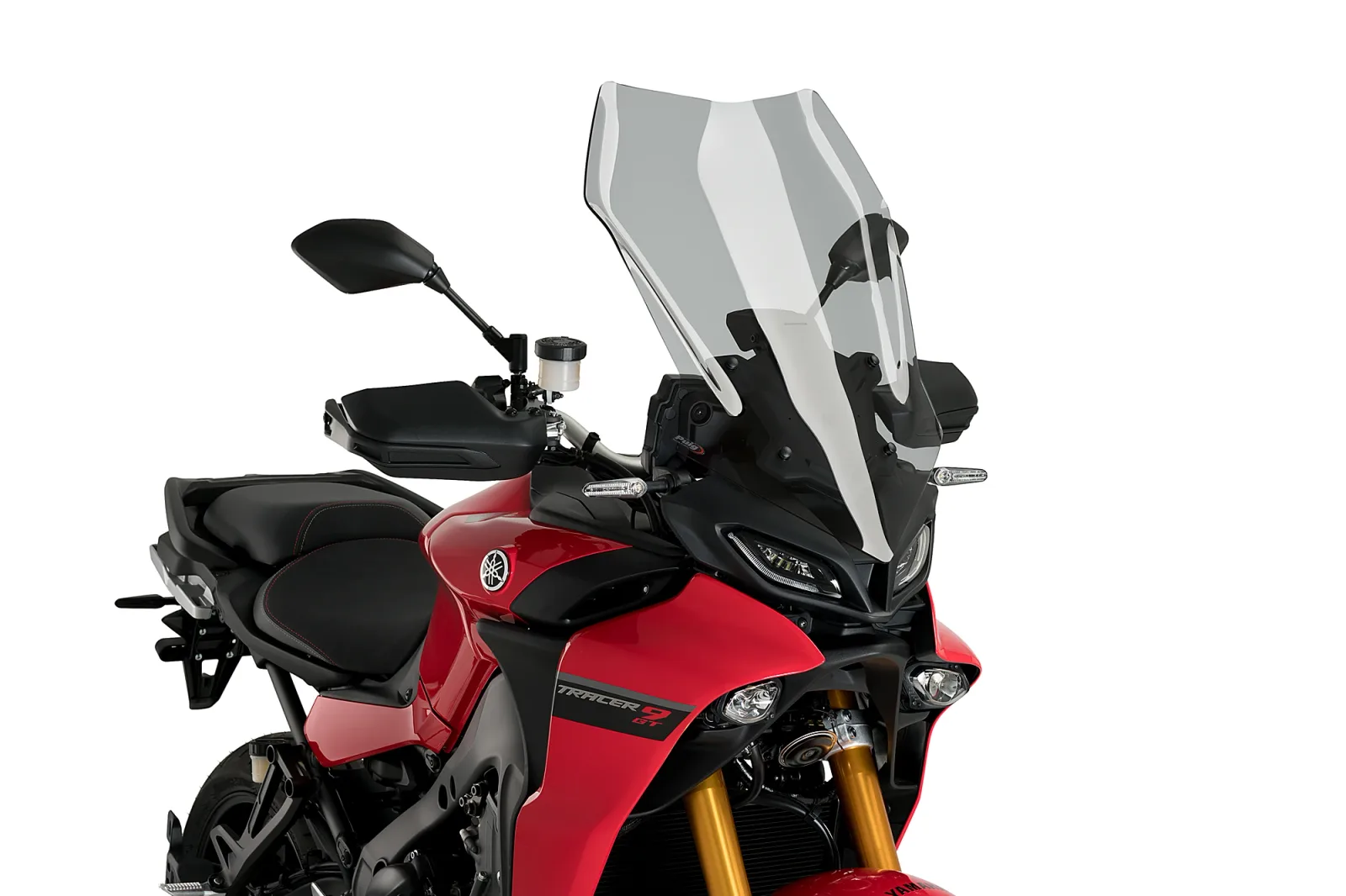 Puig Слюда Touring за Yamaha Tracer 9 (2021–2024), Tracer 900 (2018–2022, 2024–2026) и още 2 – Опушена