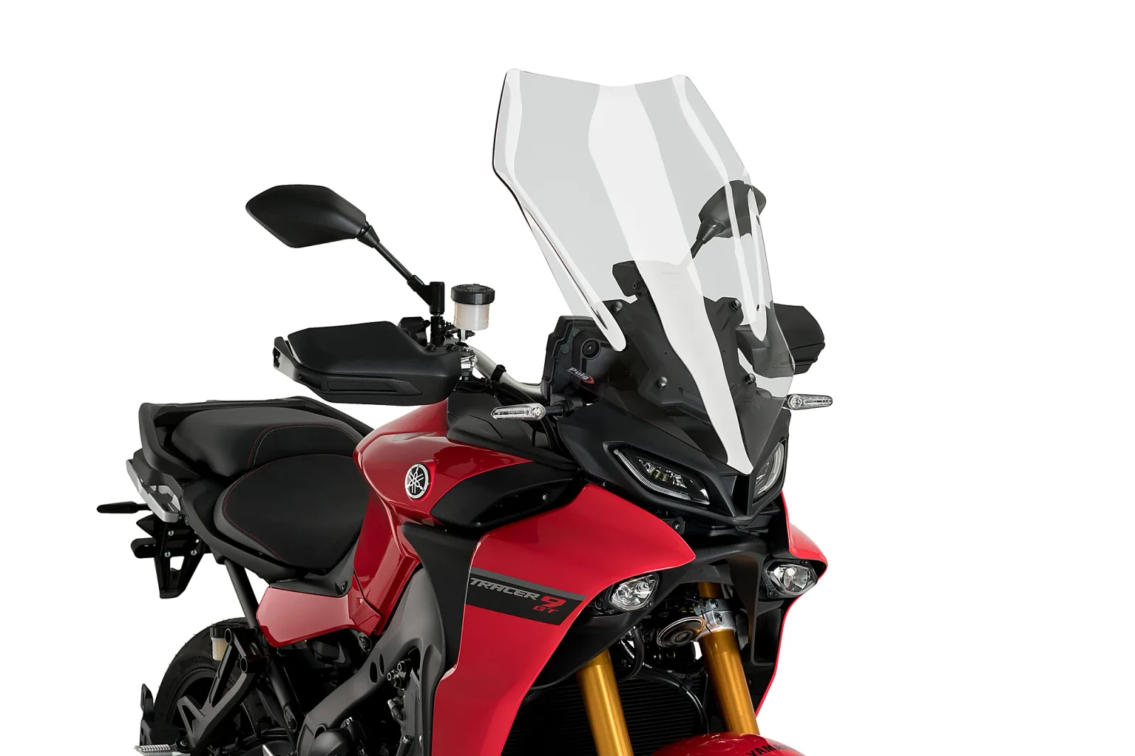 Puig Слюда Touring за Yamaha Tracer 9 (2021–2024), Tracer 900 (2018–2022, 2024–2026) и още 2 – Прозрачна