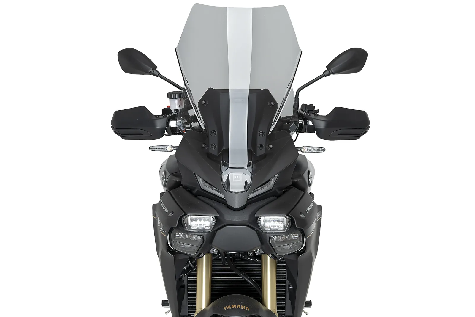 Puig Слюда Touring за Yamaha Tracer 9 (2025–2026), Tracer 9 GT (2025–2026) – Опушена