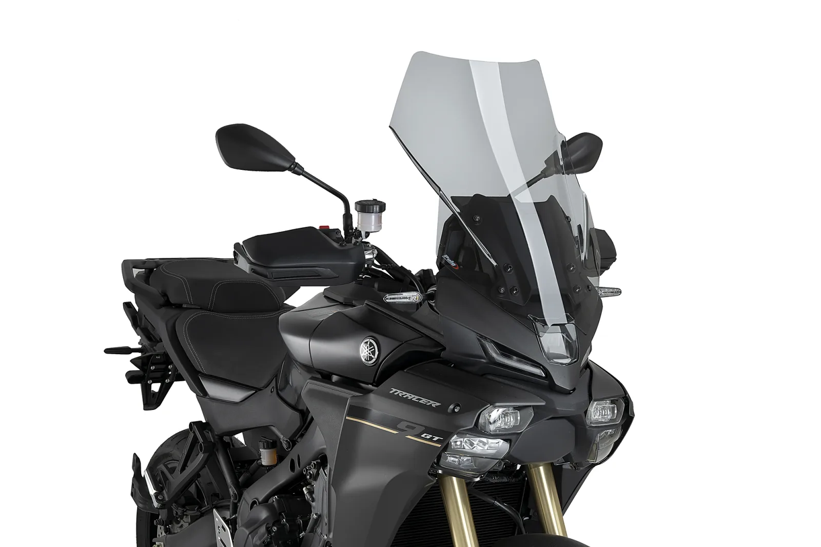 Puig Слюда Touring за Yamaha Tracer 9 (2025–2026), Tracer 9 GT (2025–2026) – Опушена